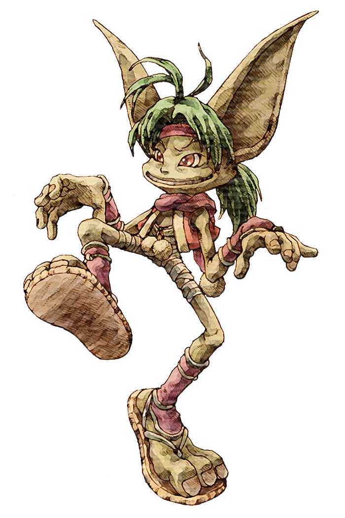 Skippie Art from Legend of Mana