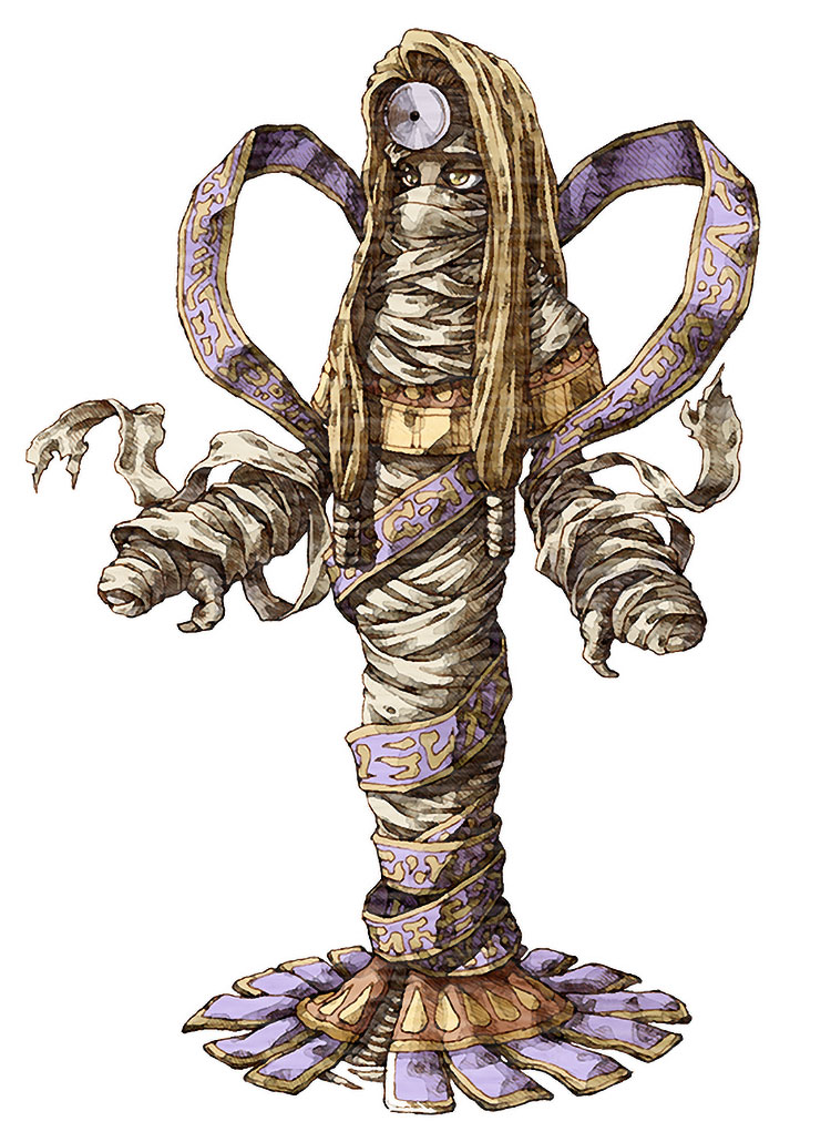 Thesenis Art from Legend of Mana