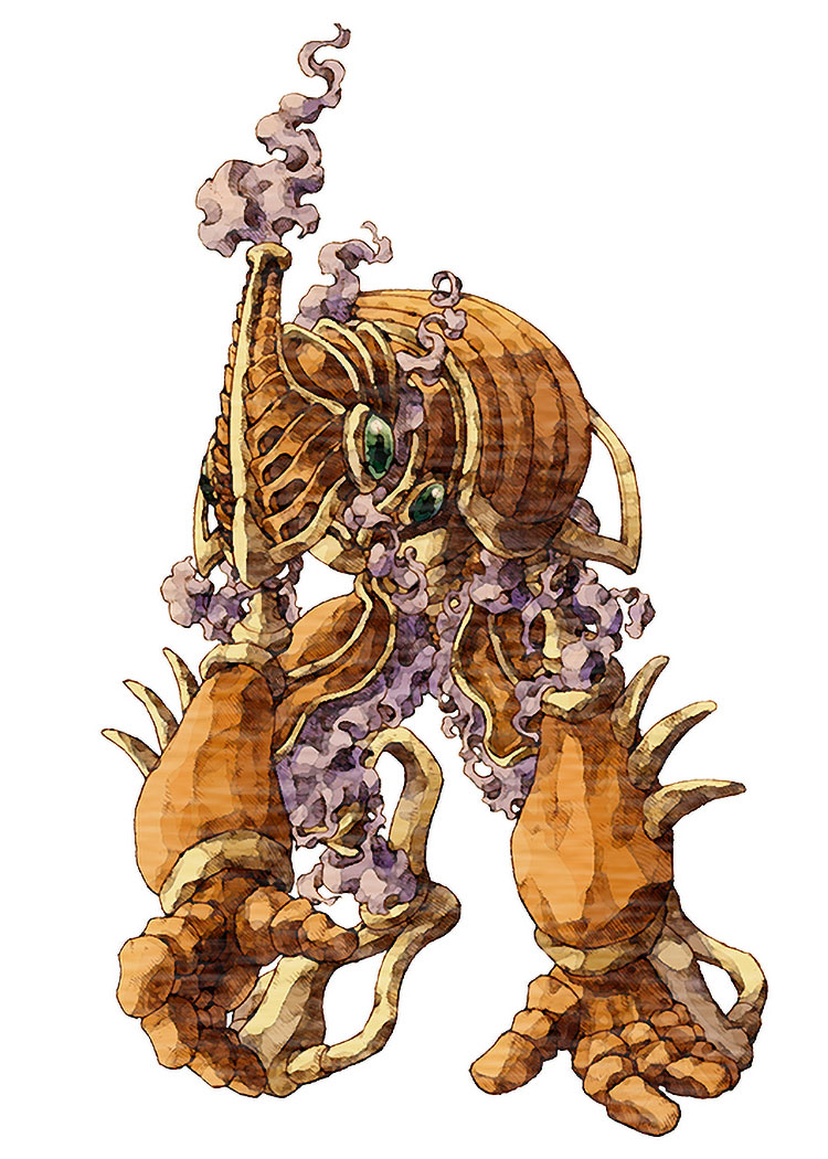 Thona Art from Legend of Mana