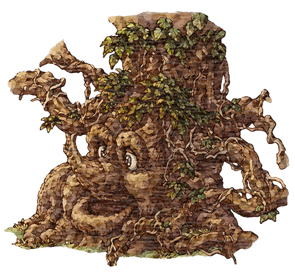 Treant Art from Legend of Mana