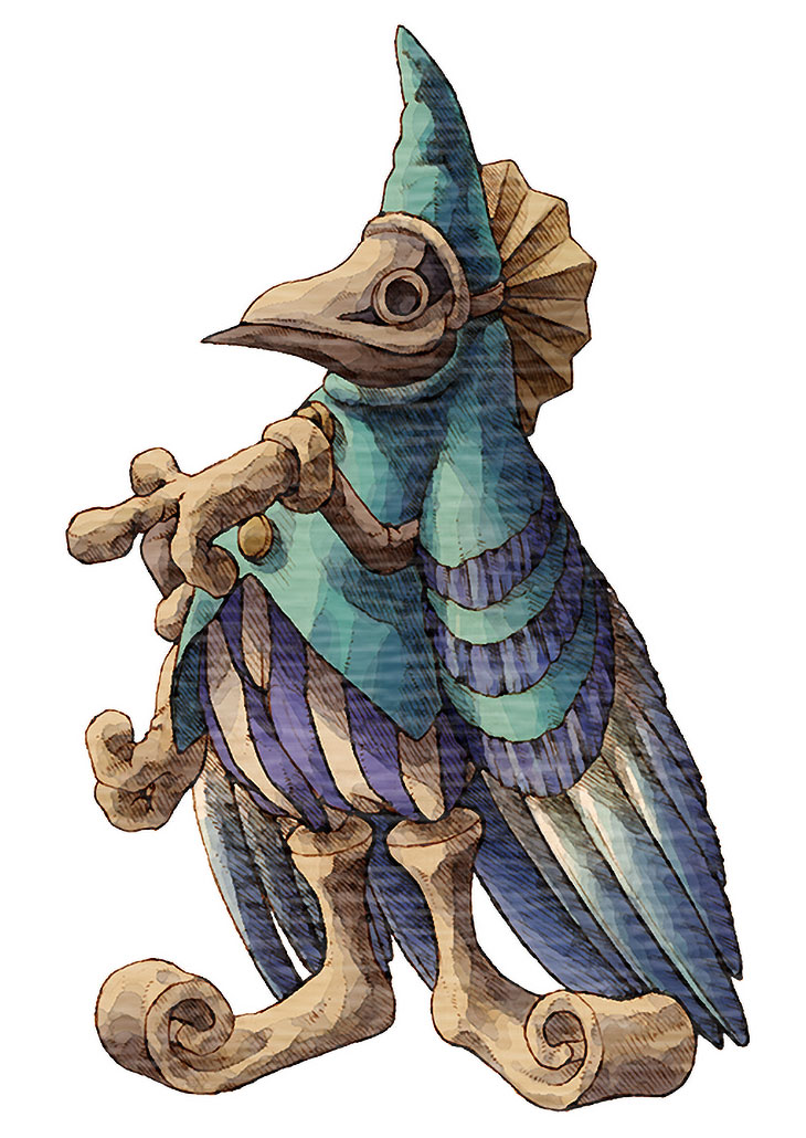 Wind Caller Art from Legend of Mana