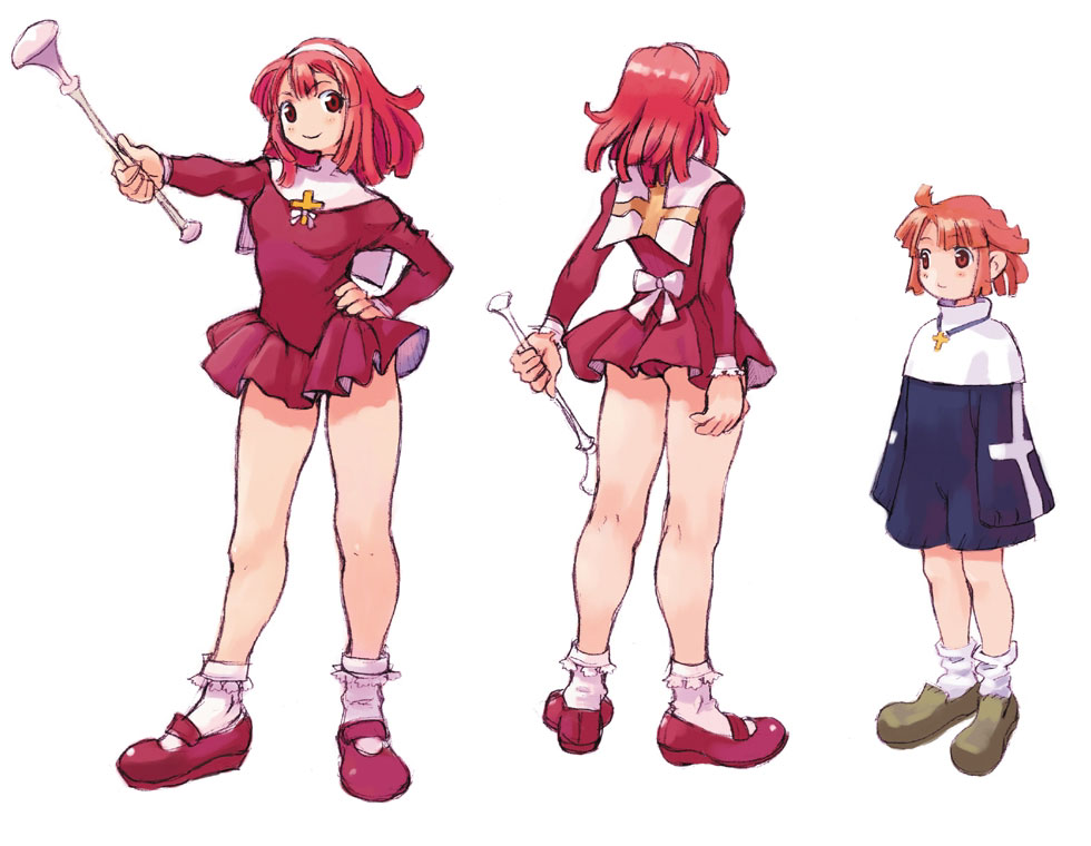 Culotte Concept Art from La Pucelle: Tactics