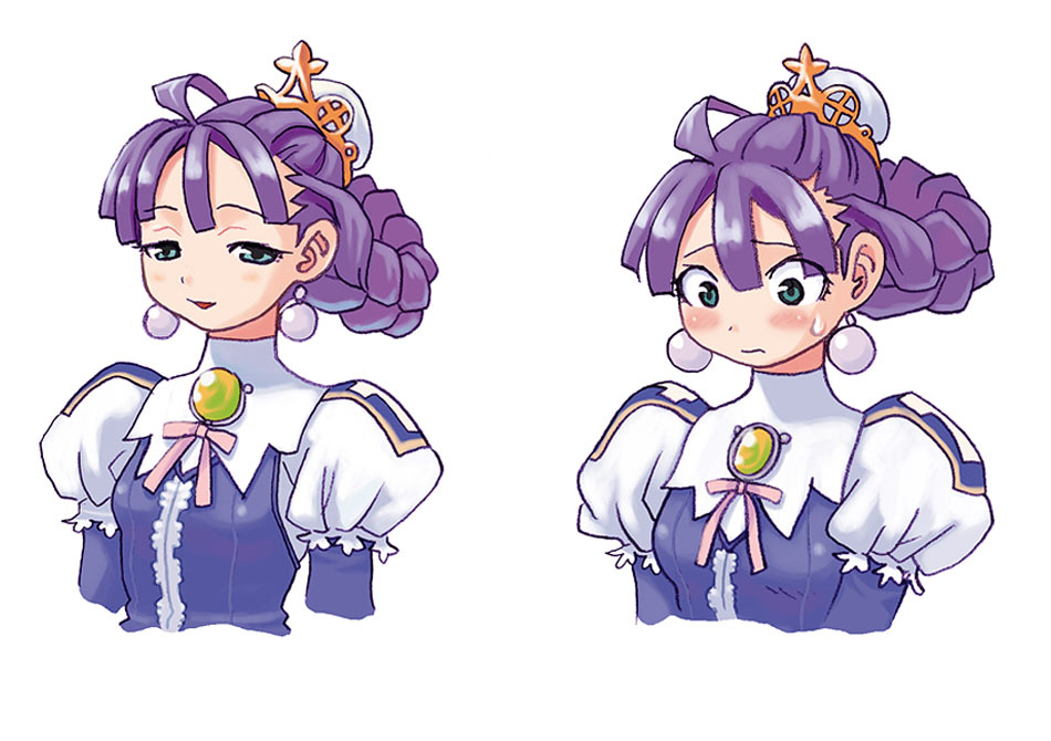Eclair Portraits Art from La Pucelle: Tactics