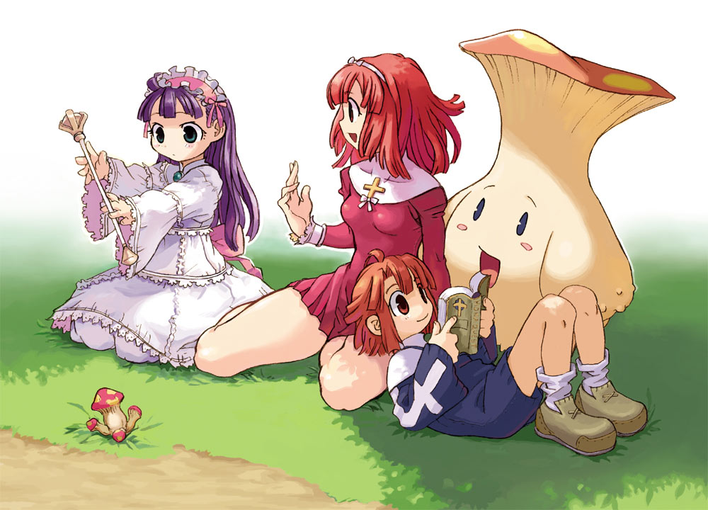 Eclair, Prier, and Culotte Art from La Pucelle: Tactics