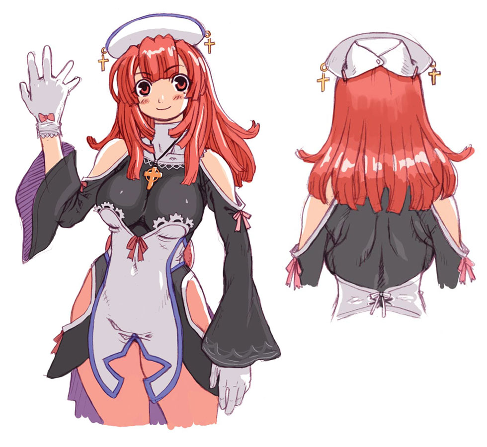Prier Concept Art from La Pucelle: Tactics