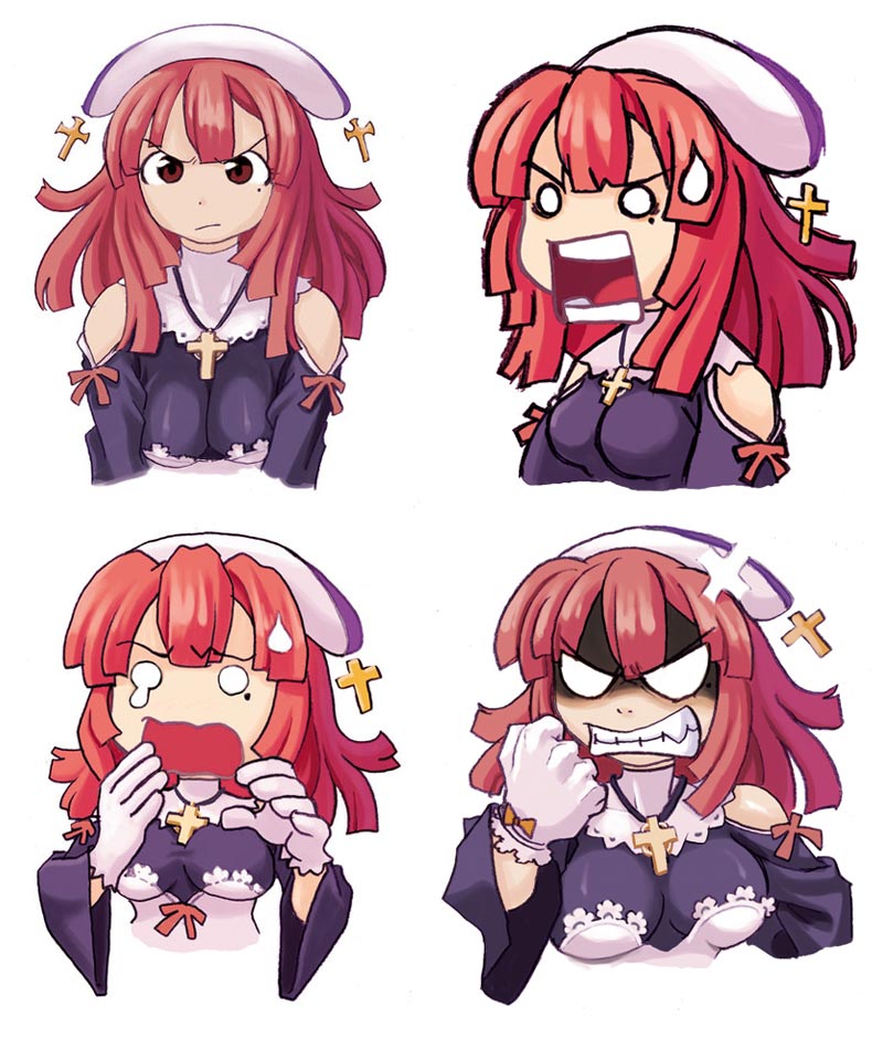 Prier Portraits Art from La Pucelle: Tactics