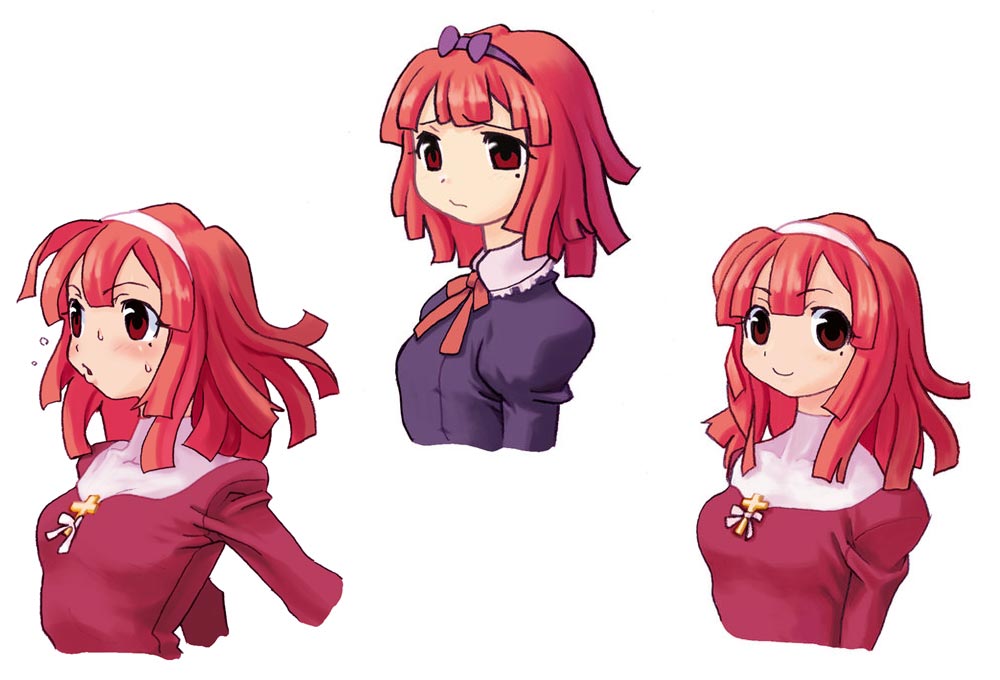 Prier Portraits Art from La Pucelle: Tactics