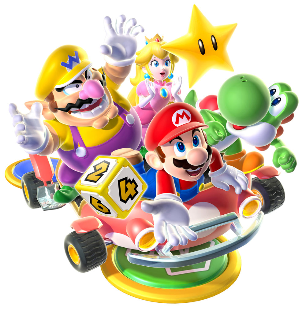 Characters Art from Mario Party 9