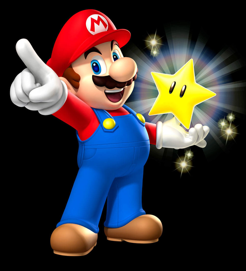 Mario & Star Art from Mario Party 9