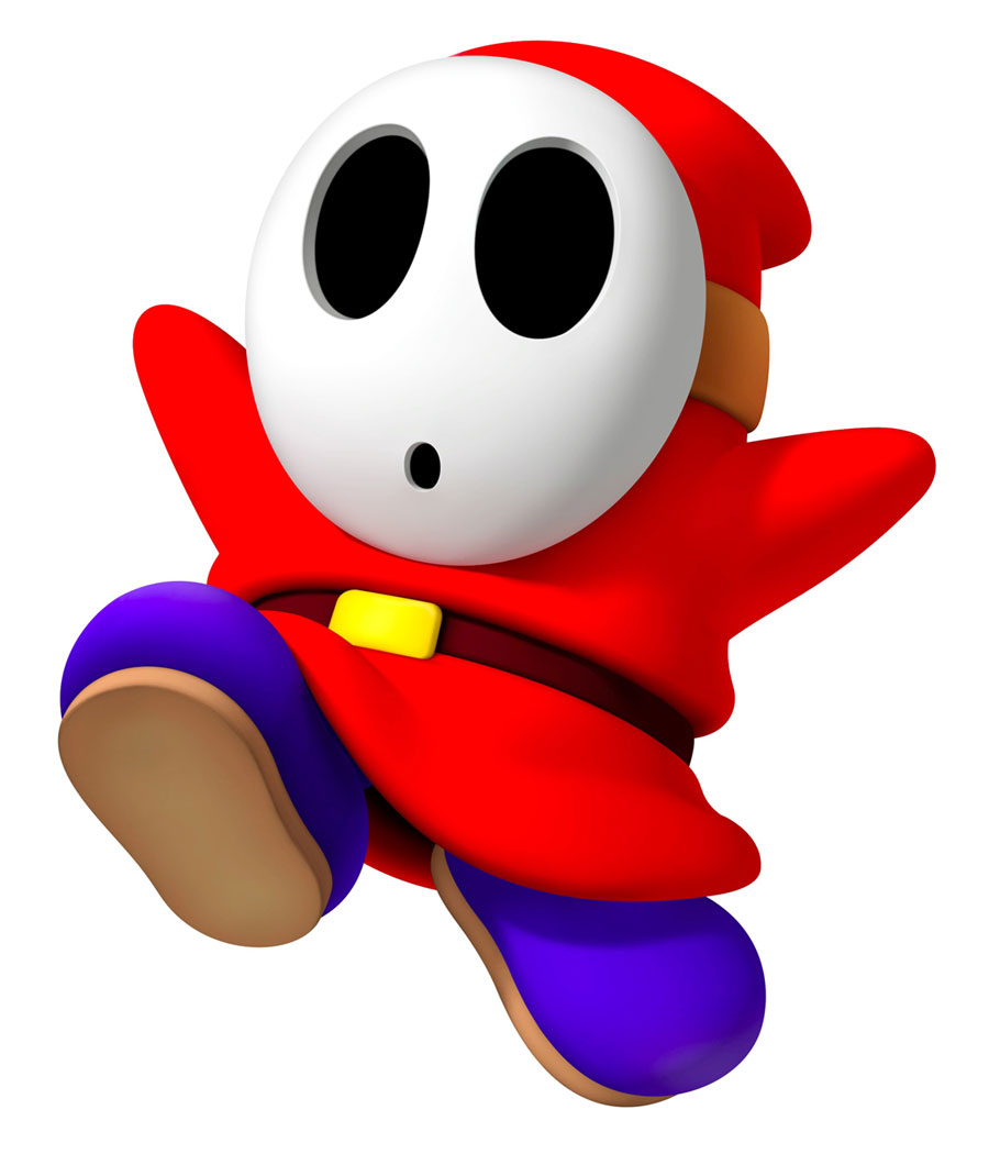 Shyguy Art from Mario Party 9