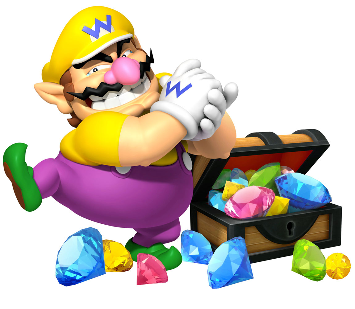 Wario Art from Mario Party 9