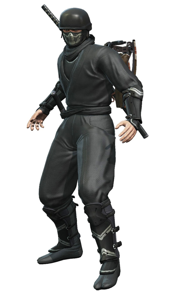 Costume Art from Ninja Gaiden 3