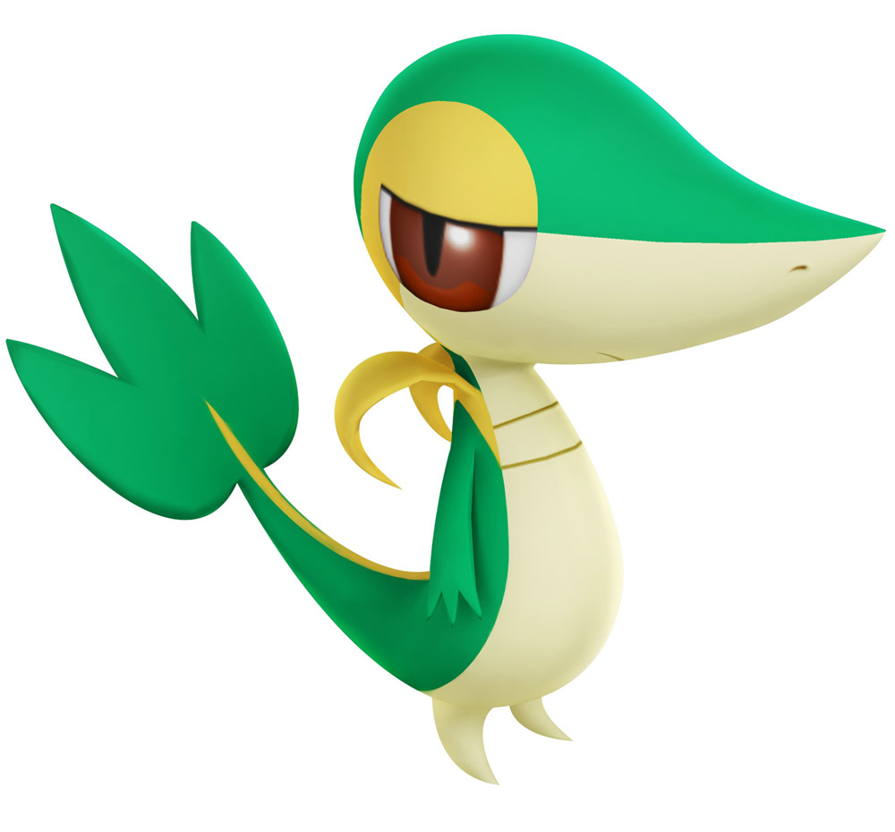 Snivy Art from PokéPark 2: Wonders Beyond