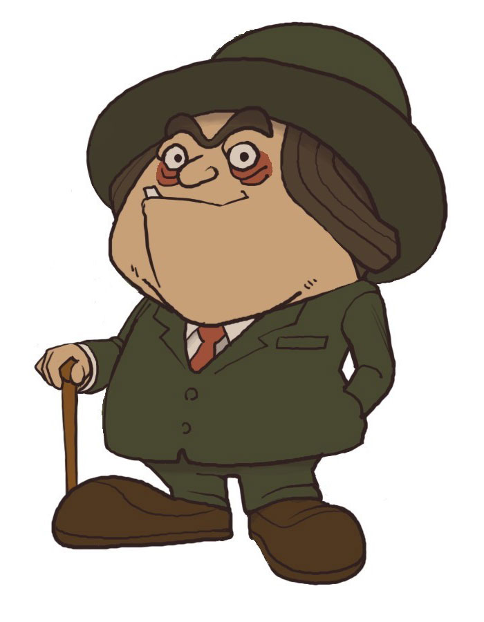 Beluga Art from Professor Layton and the Diabolical Box