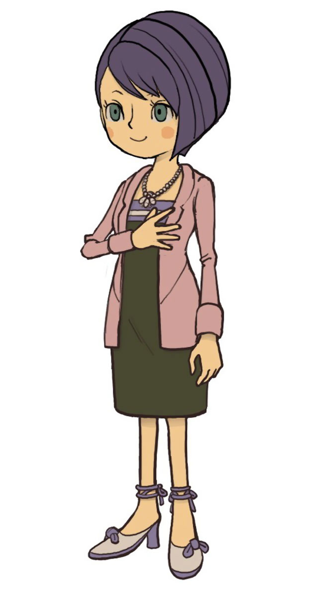Katia Anderson Art from Professor Layton and the Diabolical Box
