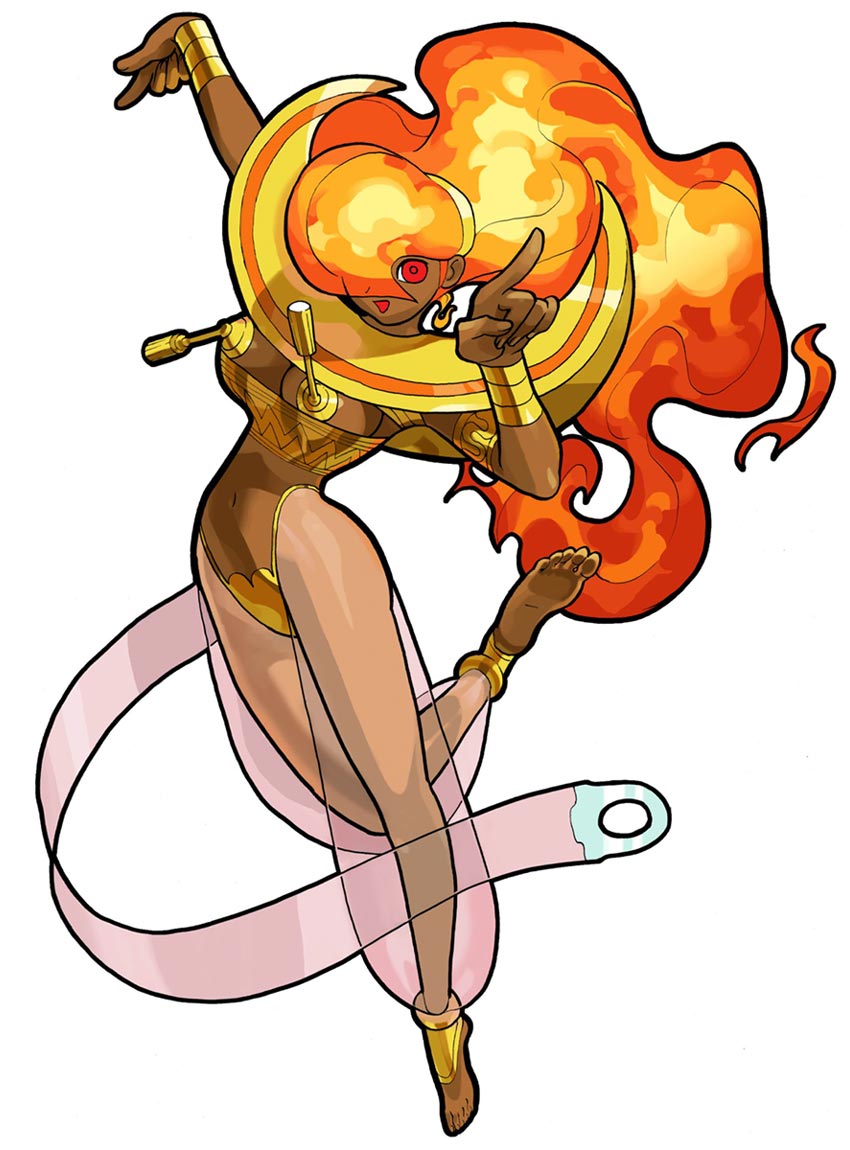 Rouge, Scorching Beauty Art from Power Stone Collection