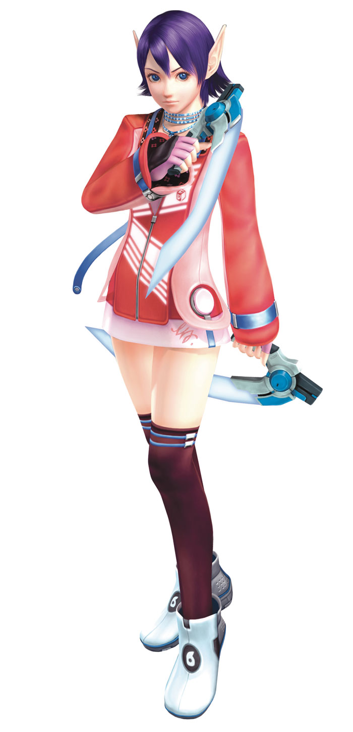 Karen Erra Art from Phantasy Star Universe