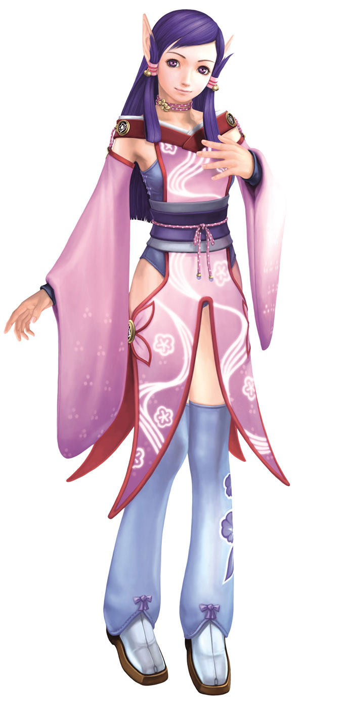 Mirei Mikuna Art from Phantasy Star Universe