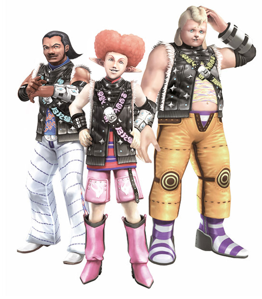 Vol Brothers Art from Phantasy Star Universe
