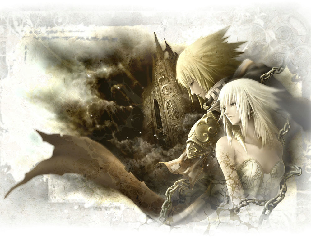 Aeron & Elena Art from Pandora's Tower