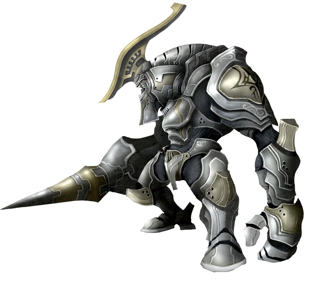 Ogre Knight Art from Pandora's Tower