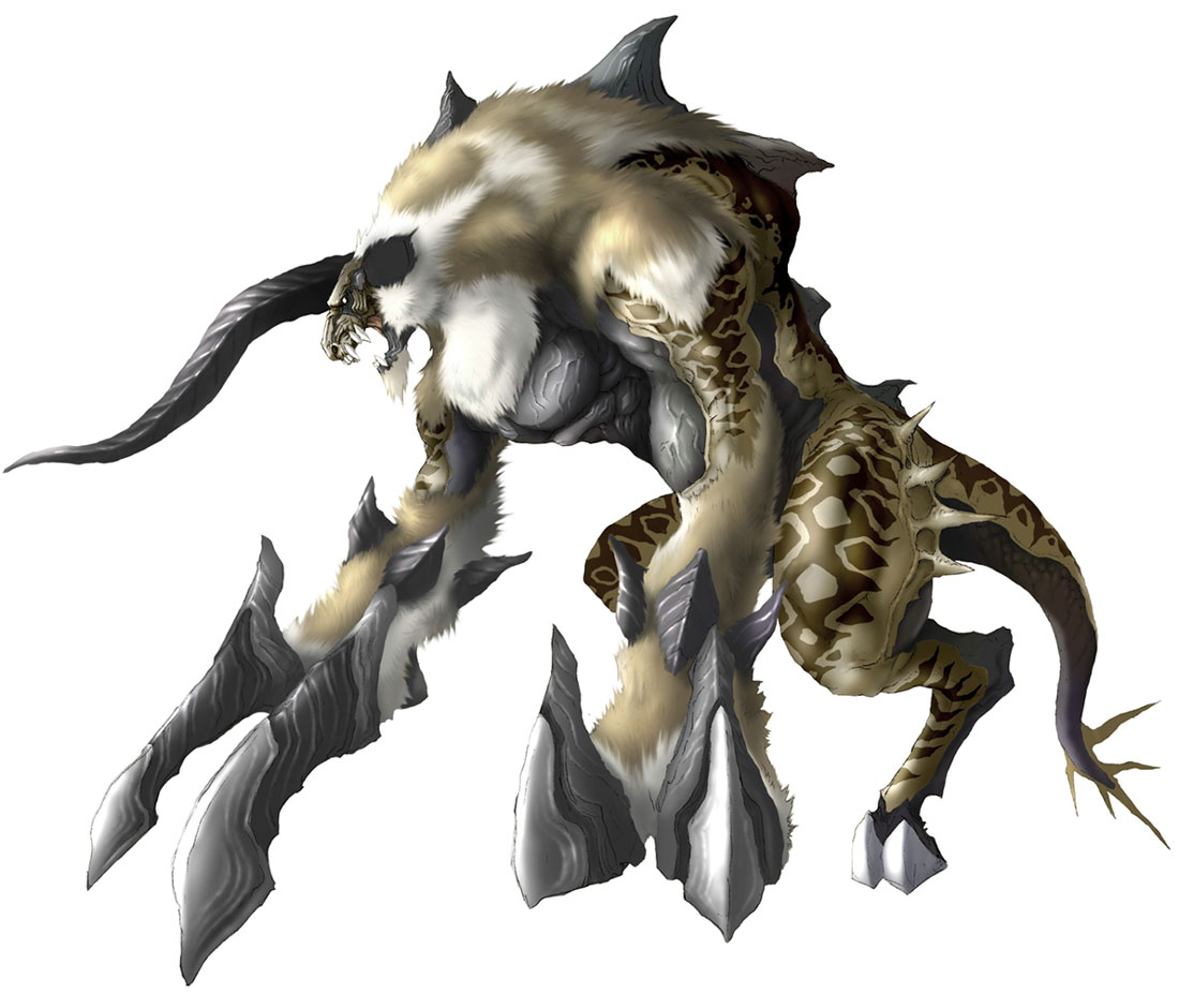 Minotaur Art from Pandora's Tower