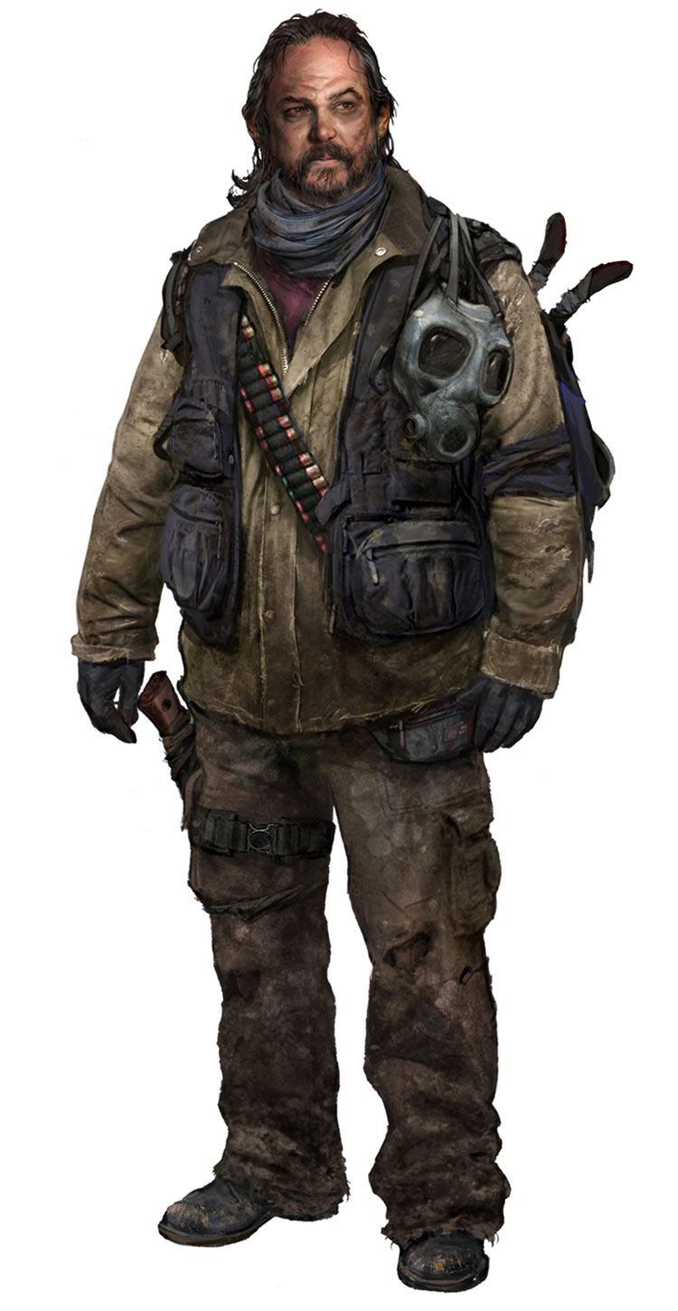 Bill Art from The Last of Us