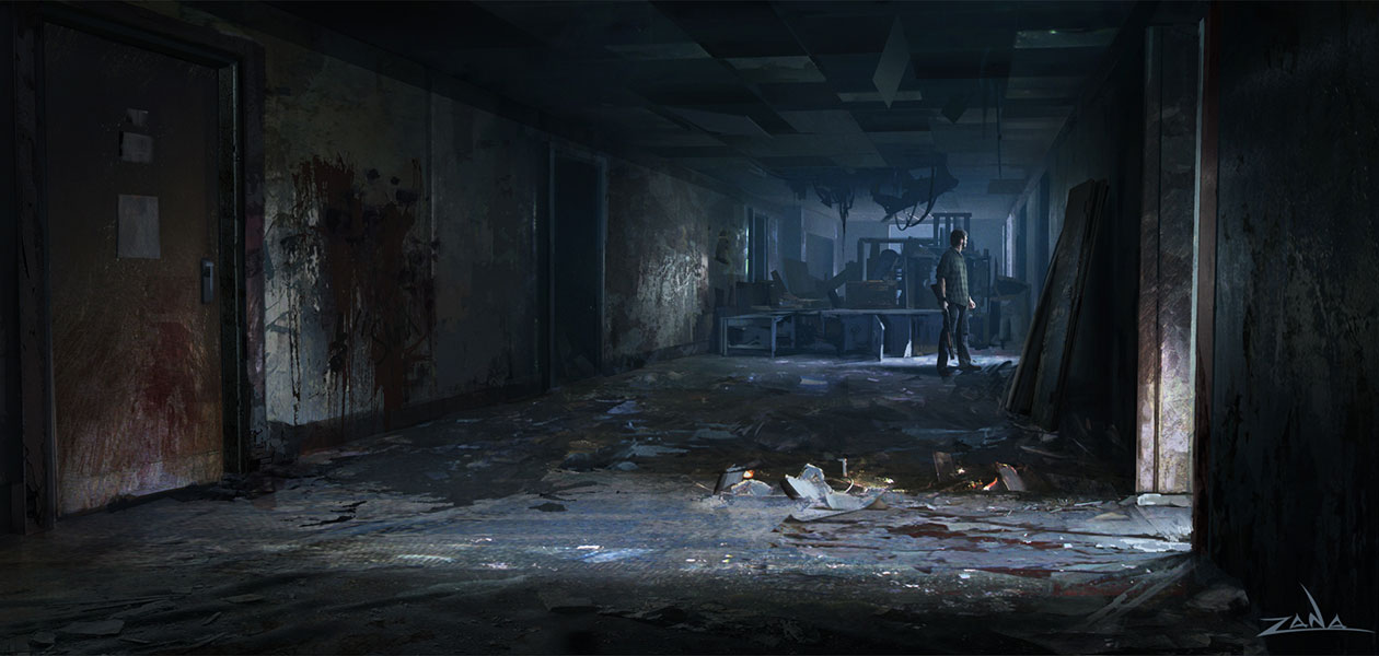 Hallway Art from The Last of Us