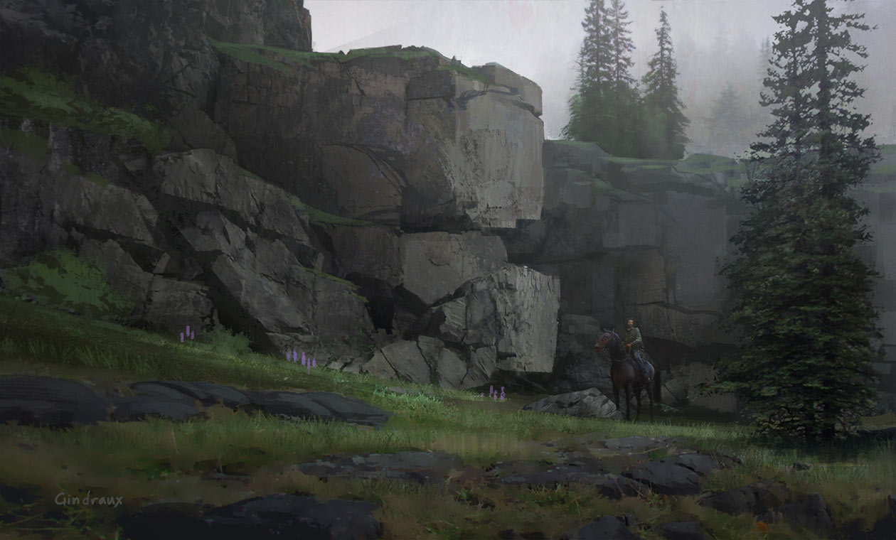 Horseback Art from The Last of Us