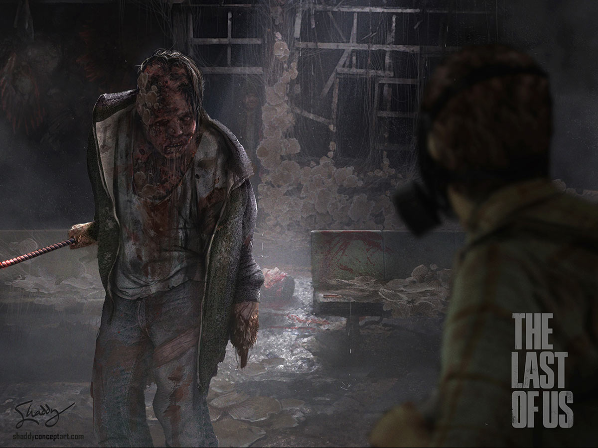Infected Encounter Art from The Last of Us