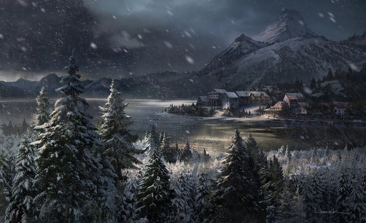 Lakeside Resort Art from The Last of Us