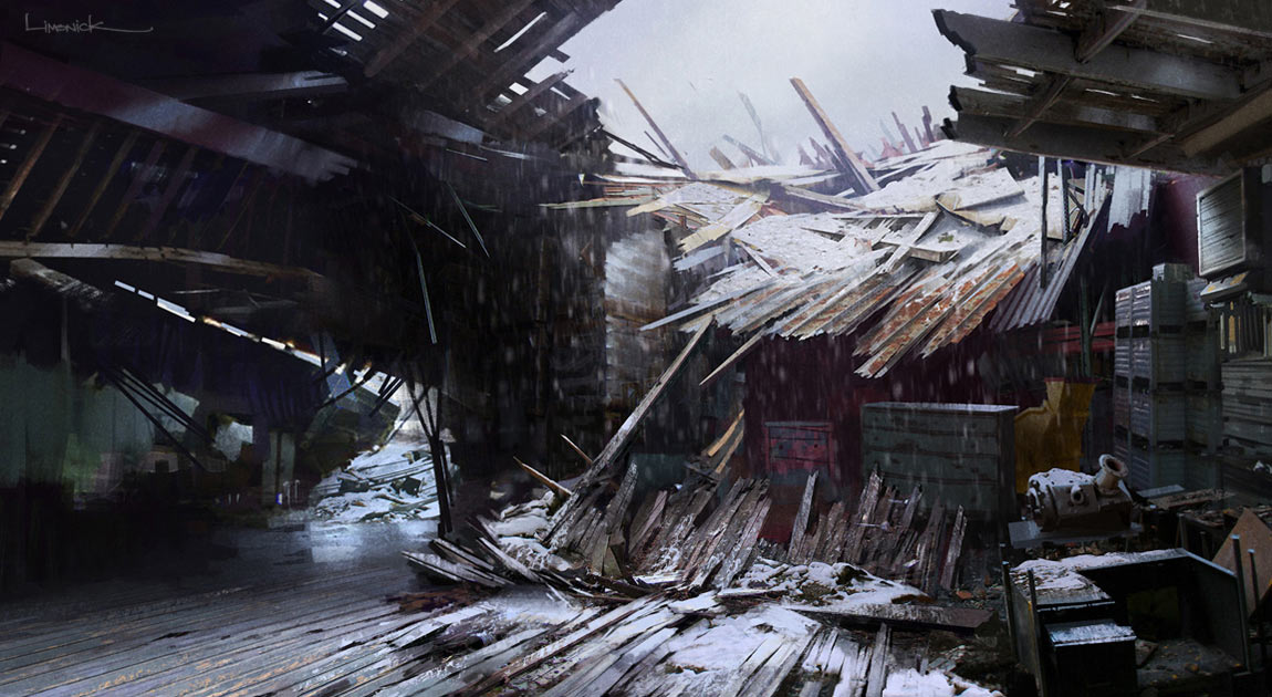 Shack Interior Art from The Last of Us