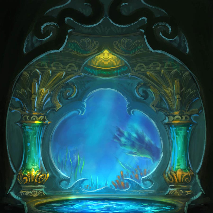 Abyssal Maw Art from World of Warcraft: Cataclysm