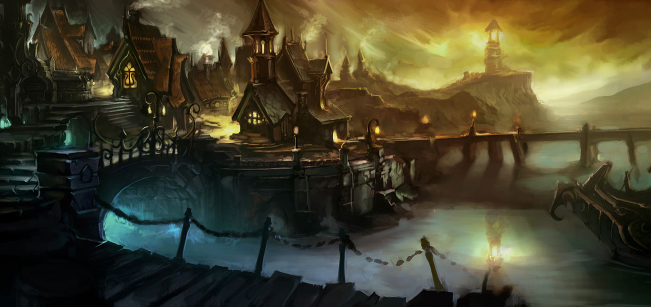 Gilneas Art from World of Warcraft: Cataclysm