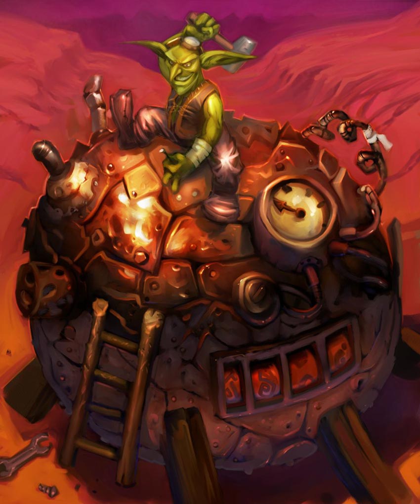 Goblin Worker Art from World of Warcraft: Cataclysm