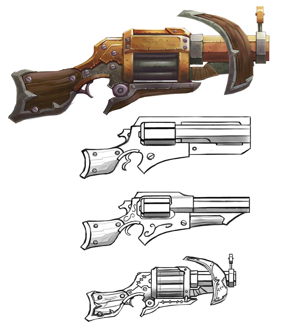 Gun Art from World of Warcraft: Cataclysm
