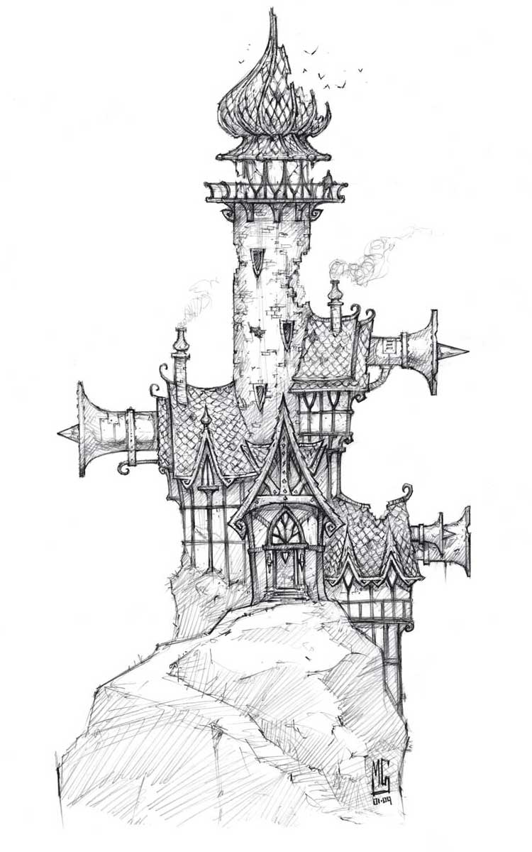 Wolf's Eye Lighthouse Art from World of Warcraft: Cataclysm