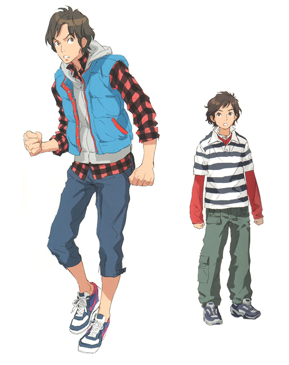 Junpei Concept Art from 999: Nine Hours, Nine Persons, Nine Doors