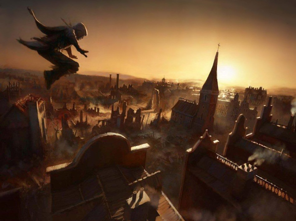 After The Great Fire Art from Assassin's Creed III