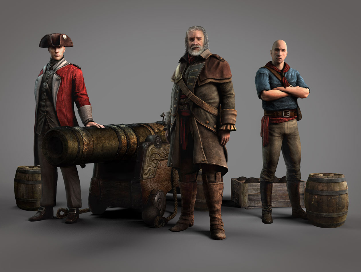 Aquila Crew Art from Assassin's Creed III