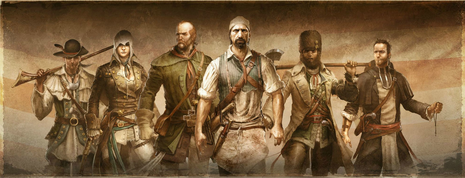Assassin Recruits Art from Assassin's Creed III