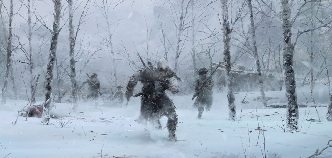 Battle Charge Art from Assassin's Creed III