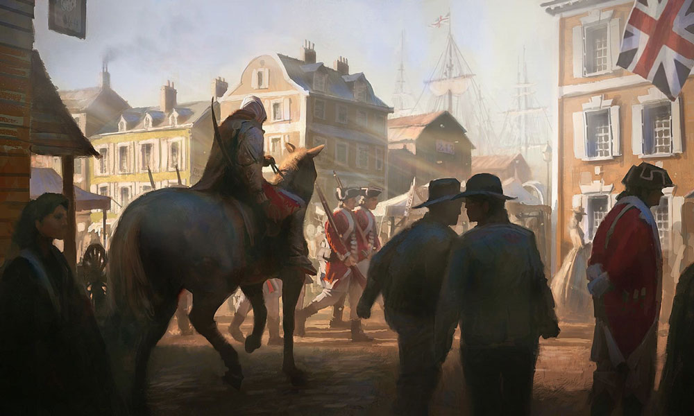 Boston Art from Assassin's Creed III