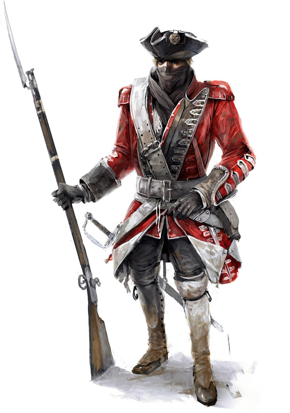 British Soldier Art from Assassin's Creed III