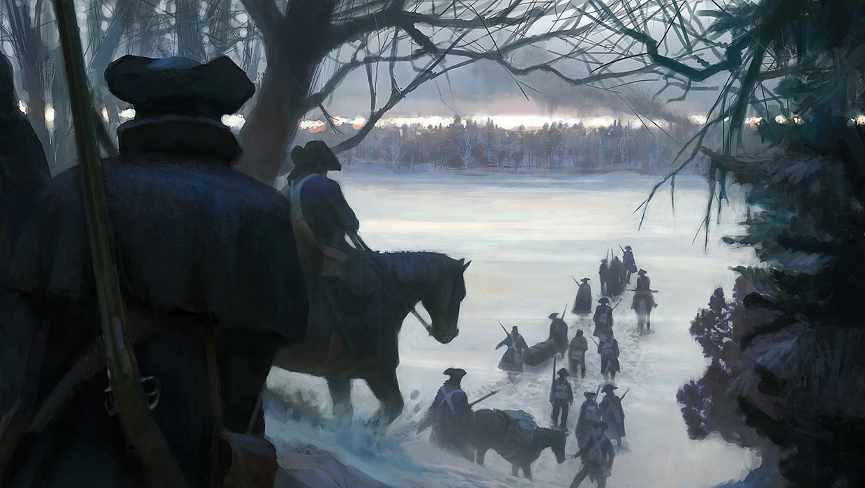 Colonial Platoon Art from Assassin's Creed III