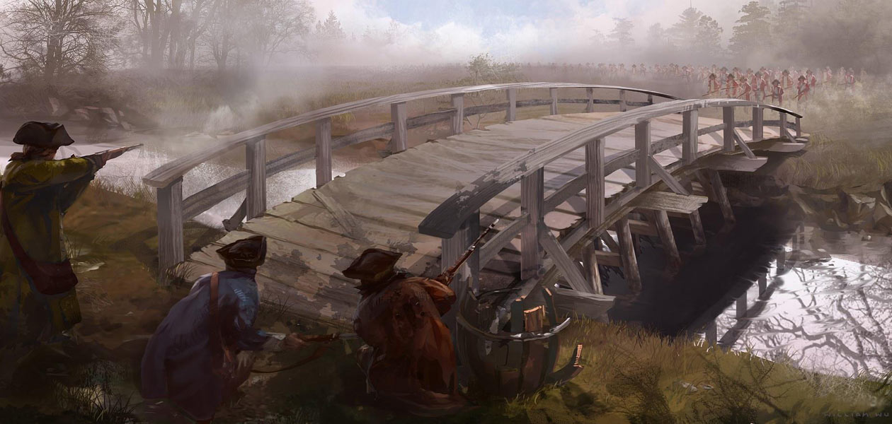 Conchord Bridge Art from Assassin's Creed III
