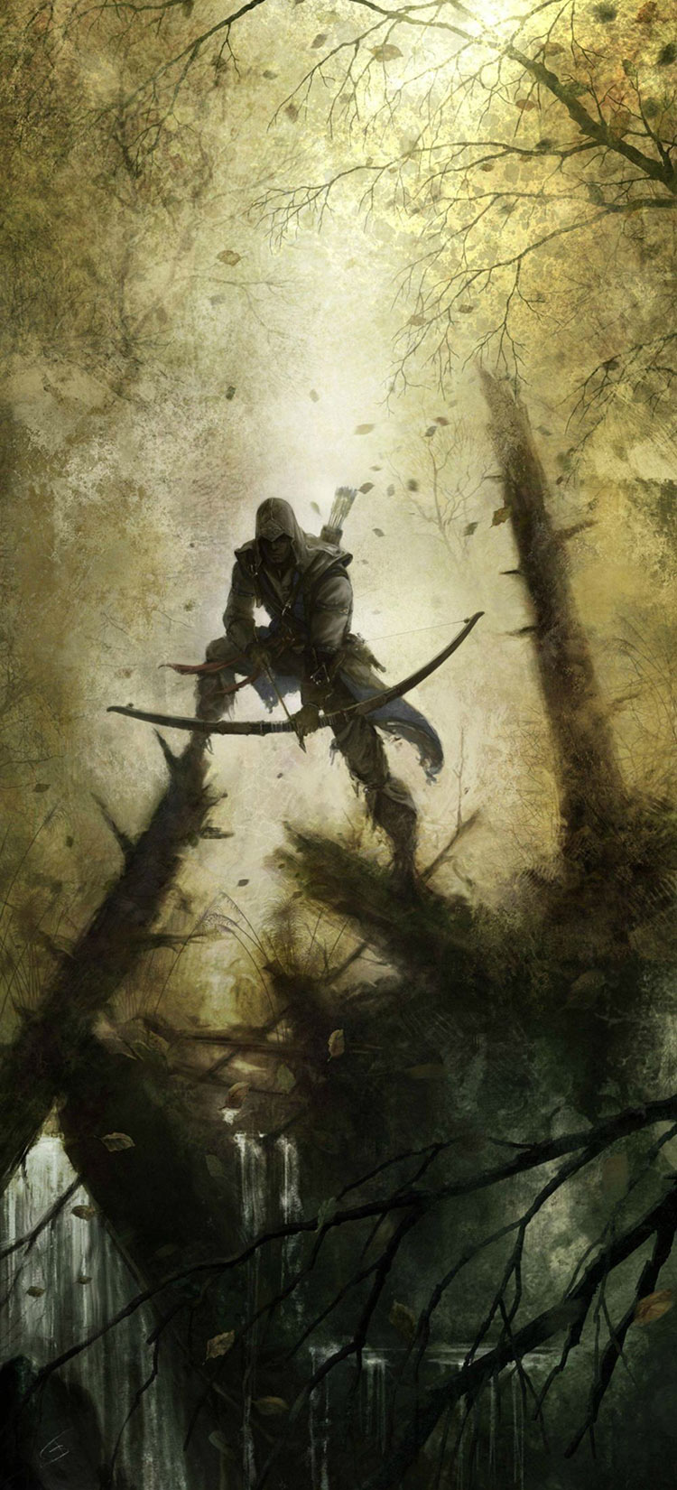 Connor Hunting Art from Assassin's Creed III