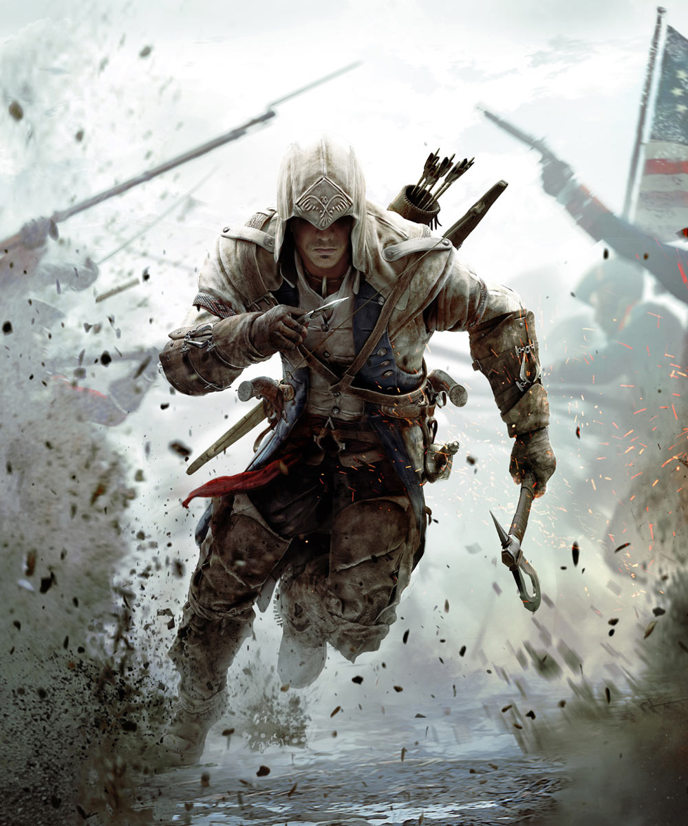 Connor Promo Art from Assassin's Creed III