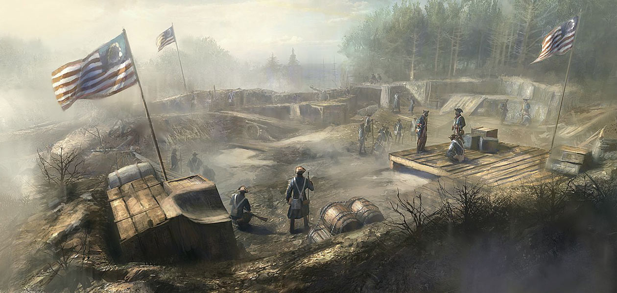 Continental Army Camp Art from Assassin's Creed III