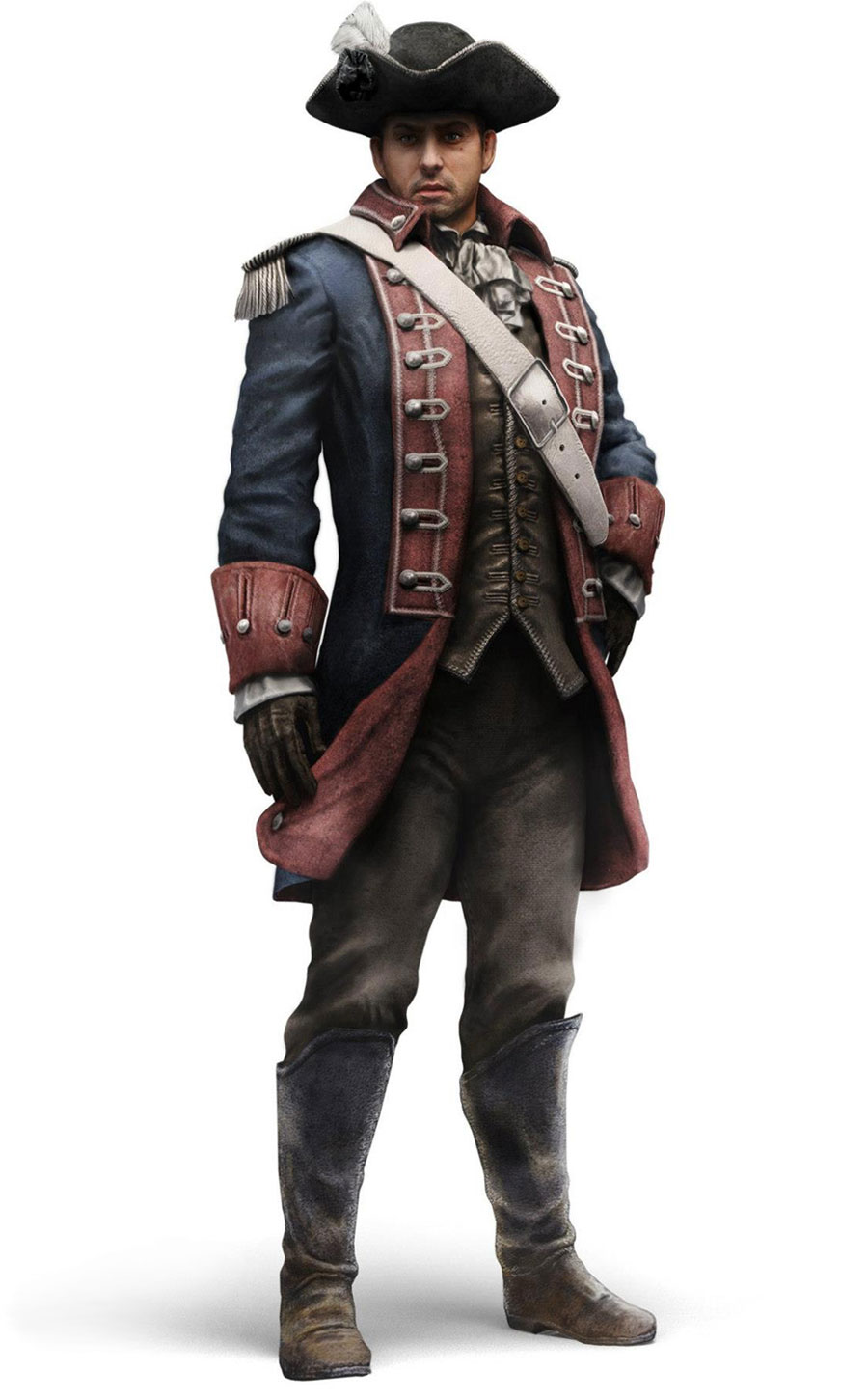 Continental Soldier Art from Assassin's Creed III